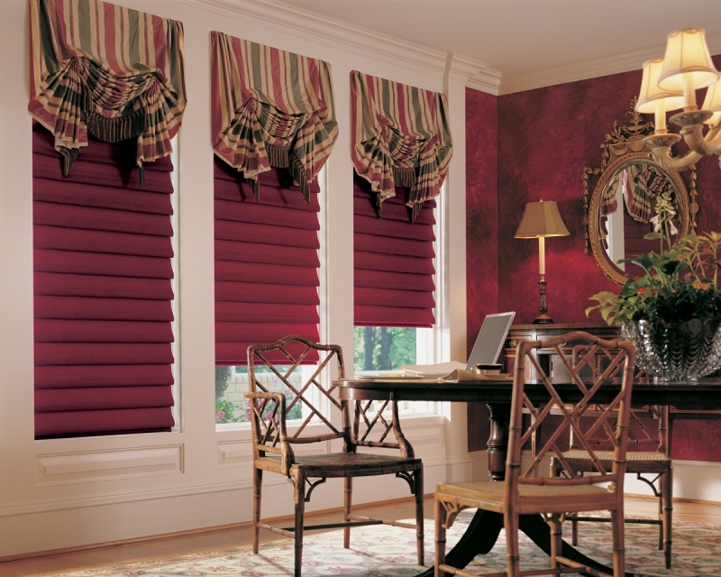 Bucks County Roman shades